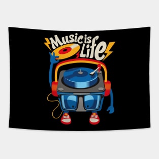 Music Is Life Tapestry