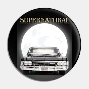 The Impala and the moon Pin