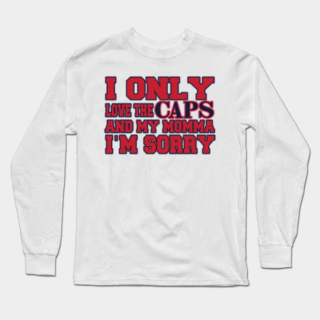 capitals long sleeve shirt