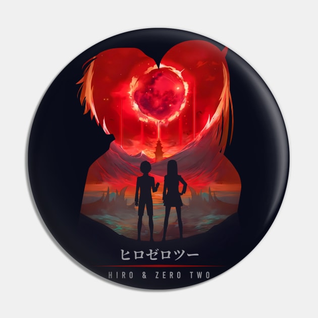 Darling In The Franxx - Bloody Illusion Pin by The Artz