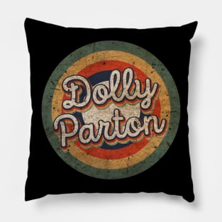 Dolly Name Personalized Parton Vintage Retro 60s 70s Birthday Gift Pillow