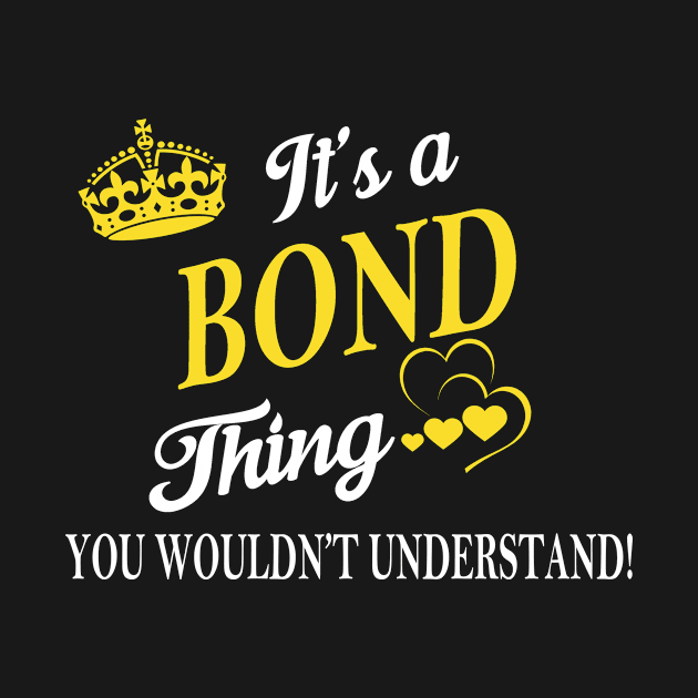 BOND by Gennieda49