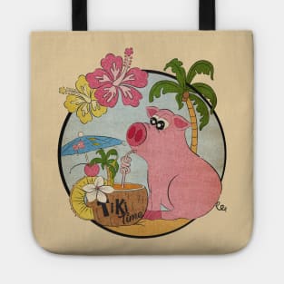 Tiki Time Oink Tote