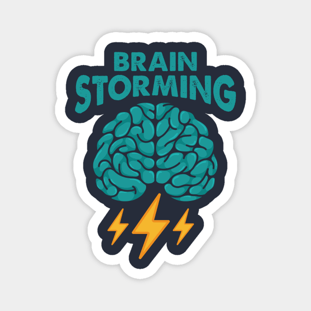 Brain and load Magnet by My Happy-Design