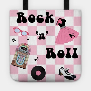 Rock and Roll Pink Tote