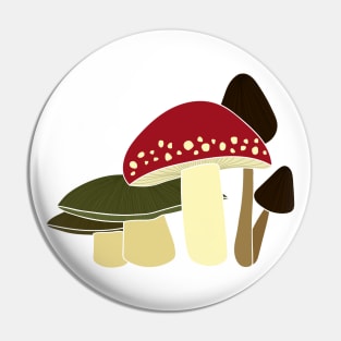 mushroom Pin