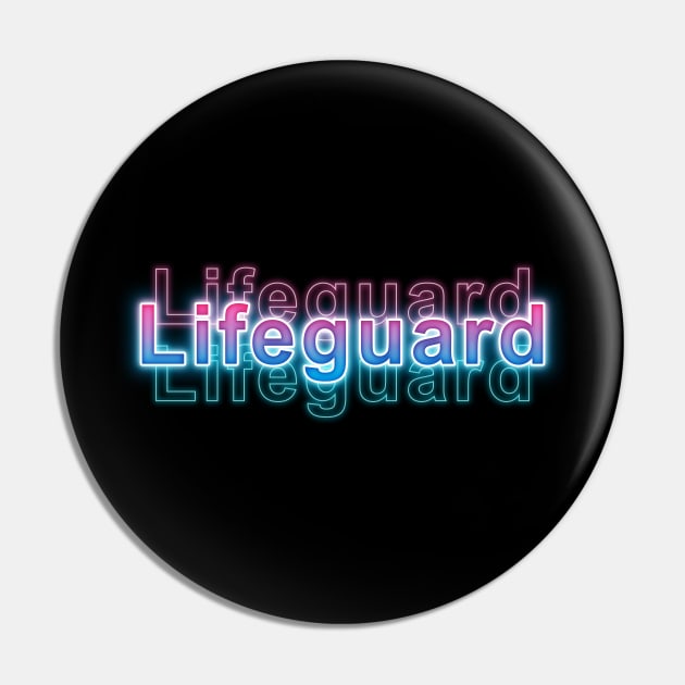 Lifeguard Pin by Sanzida Design