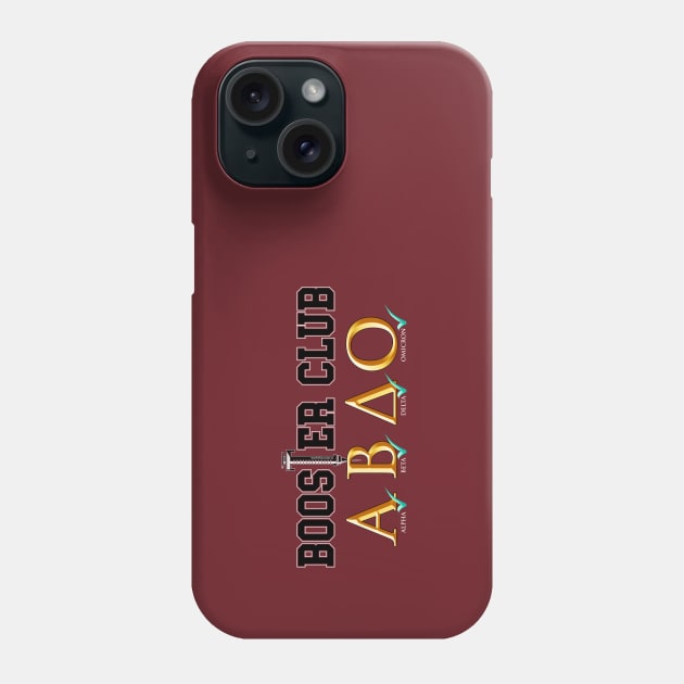 Corona Booster Club Virus update on vaccines Phone Case by DDGraphits