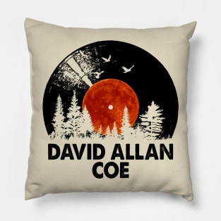 David Name Record Music Forest Gift Pillow