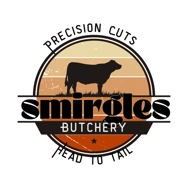 Smirgles Grocery store butchery - evil supermarket by chrisphilbrook
