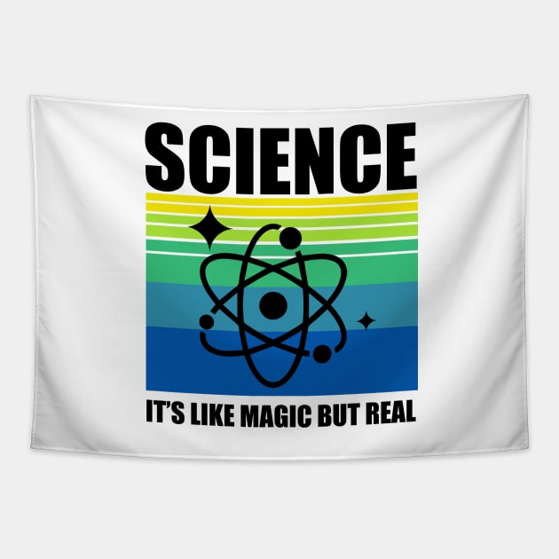 Science it's Magic but Real Tapestry by DreamPassion