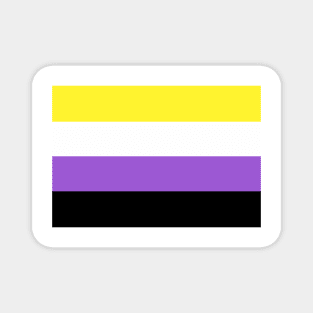 Non-Binary Pride Flag Magnet