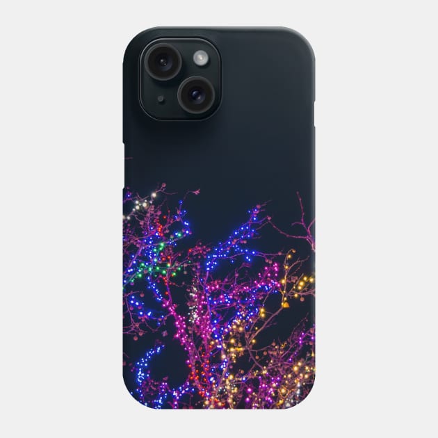 Colorful glowing background design Phone Case by birdieee_house