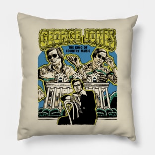 The King of Country Music (light) Pillow