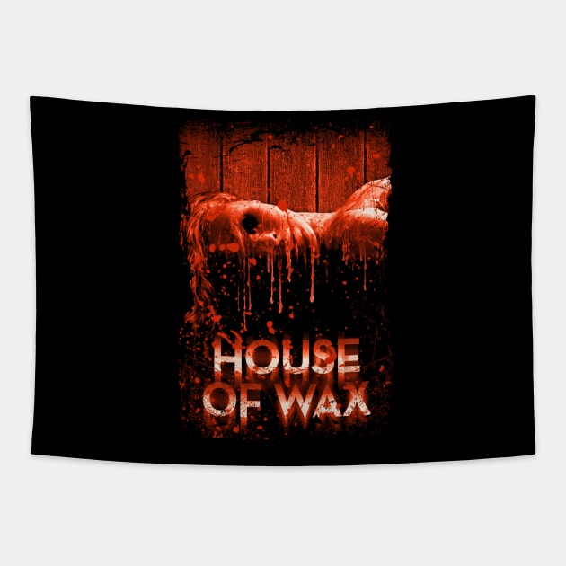 House Of Wax Horrors Unveiling Vincent's Masterpiece Tapestry by Insect Exoskeleton