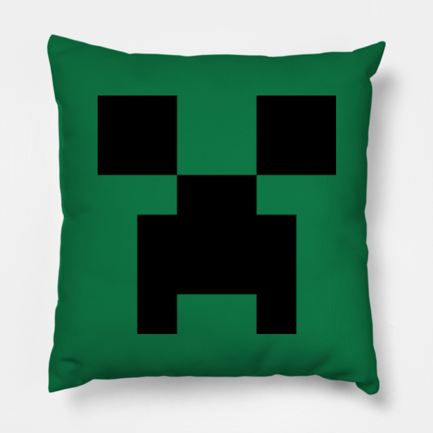 Creeper - Minecraft - Minecraft - Pillow | TeePublic AU