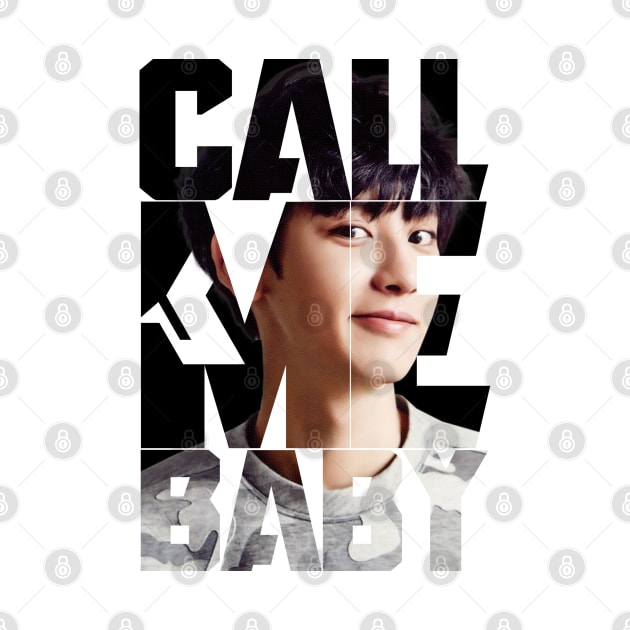 EXO Chanyeol Call Me Baby Typography by iKPOPSTORE