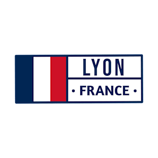 Lyon France Flag T-Shirt