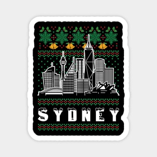 Sydney Australia Ugly Christmas Magnet