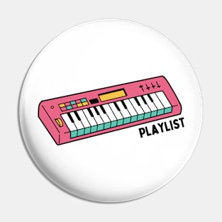 Musical keyboard Pin