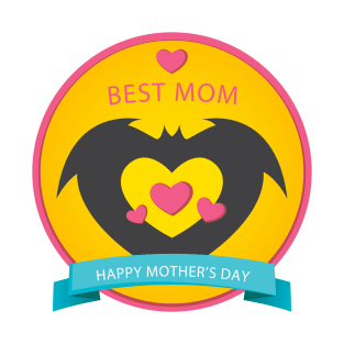 Bat Mom Best Mom T-Shirt