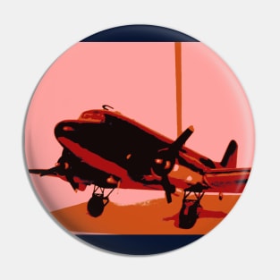 DC 3 Dakota Airplane Pin