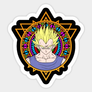 Majin Vegeta Ssj2 Vibrant - Dragon Ball Graphic Hd 3d Aop Hoodie - Teeruto