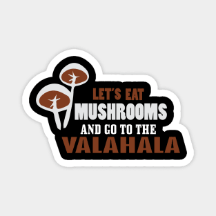 funny T shirt screenprinted mushroom Humor Tee gifts for guys Gifts for men funny mushroom tee Magnet