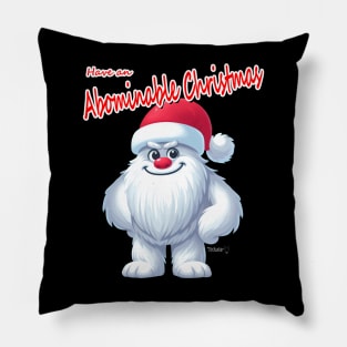 Abominable Christmas Pillow