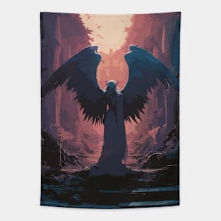 Fallen Angel Tapestry