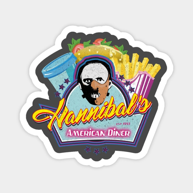 Hannibal diner Magnet by BOEC Gear