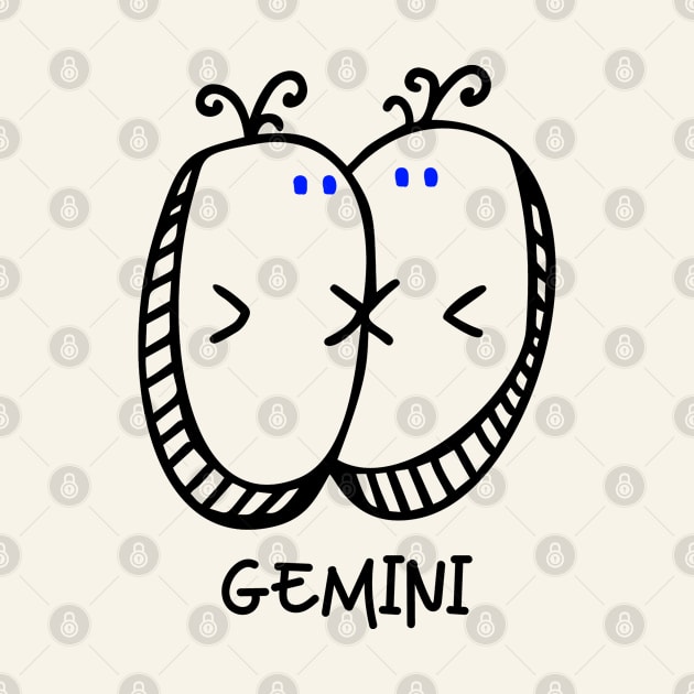 Gemini Doodle by Whimsical Frank