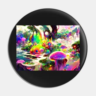 Color Globs | Rainbow Cliff Pin