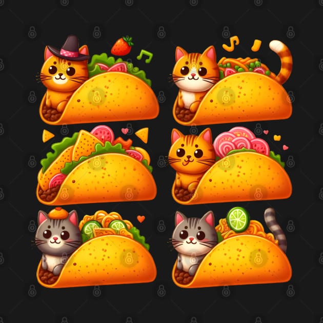 Feline Fiesta in a Taco by coollooks