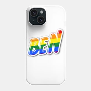 BEN Cool Text merch Phone Case