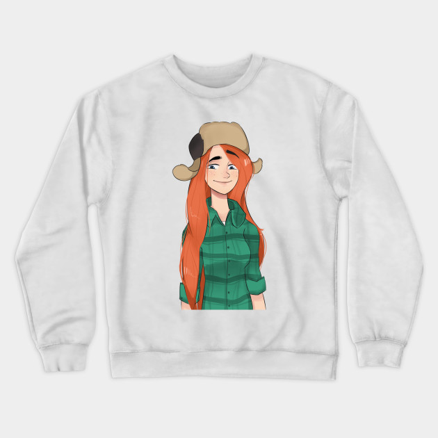 corduroy crewneck sweatshirt