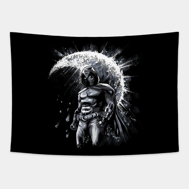 The Knight Rises Tapestry by Zascanauta