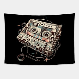 Vintage Cassette Tapestry