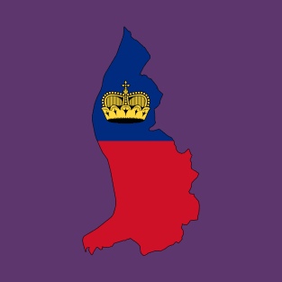 Liechtenstein Map T-Shirt