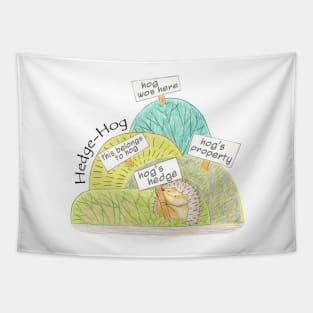 A Hog's Life - Hedge-Hog Tapestry