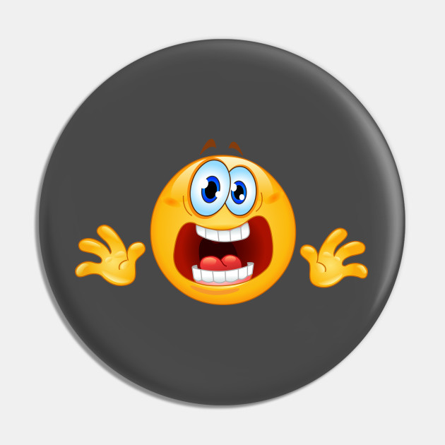 Panic Emoji Emoji Pin Teepublic The track itself was recording while peggy was having a panic attack in the shower, which he stated in a tweet. teepublic