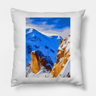 Swiss Alps - Landscape Pillow