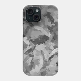 Silver Emotion Abstract Painting Phone Case