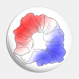 4th of July Scrunchie Pin