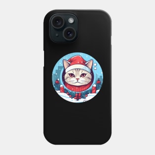 American Shorthair Cat Xmas, Love Cats Phone Case