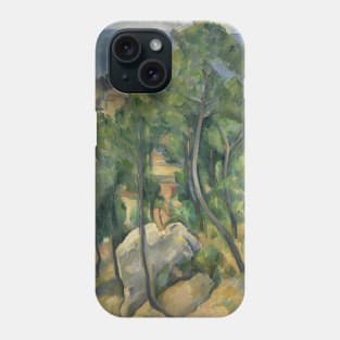 View of the sea at L'Estaque by Paul Cezanne Phone Case