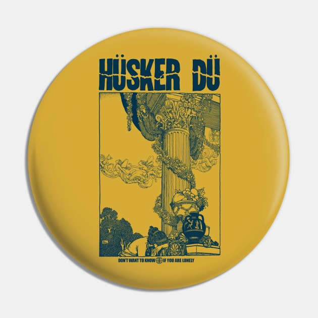 Husker Du Quality Bootleg Pin by reyboot