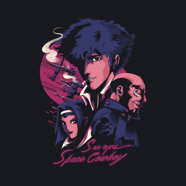 Space Cowboys Anime Baseball T Shirt Teepublic