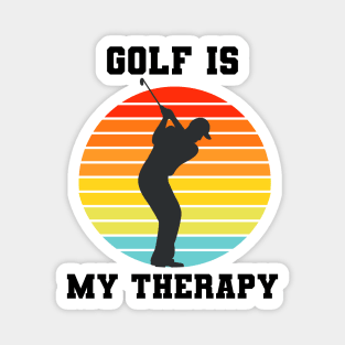 Golf Is My Therapy Magnet