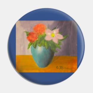 Blue Vase Pin